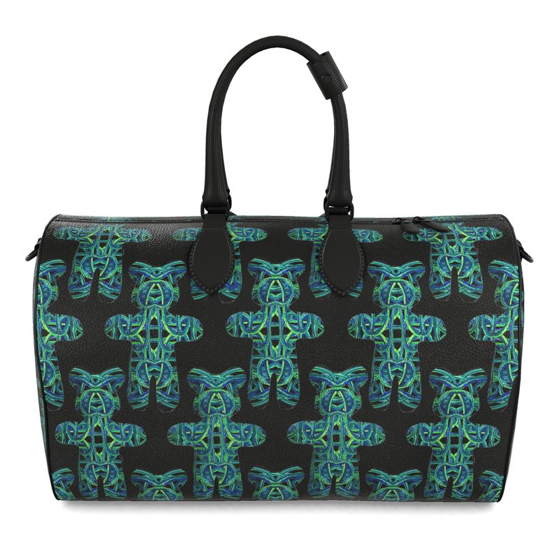 Duffle bag in electric bear multi