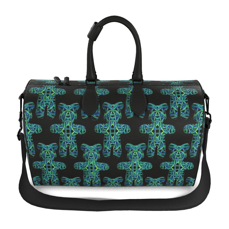 Duffle bag in electric bear multi