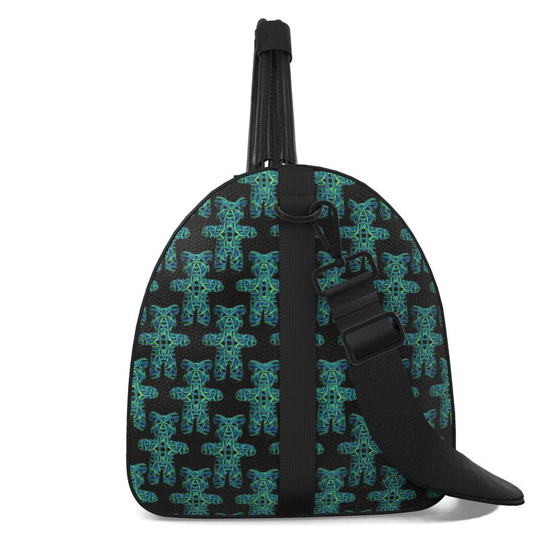 Duffle bag in electric bear multi