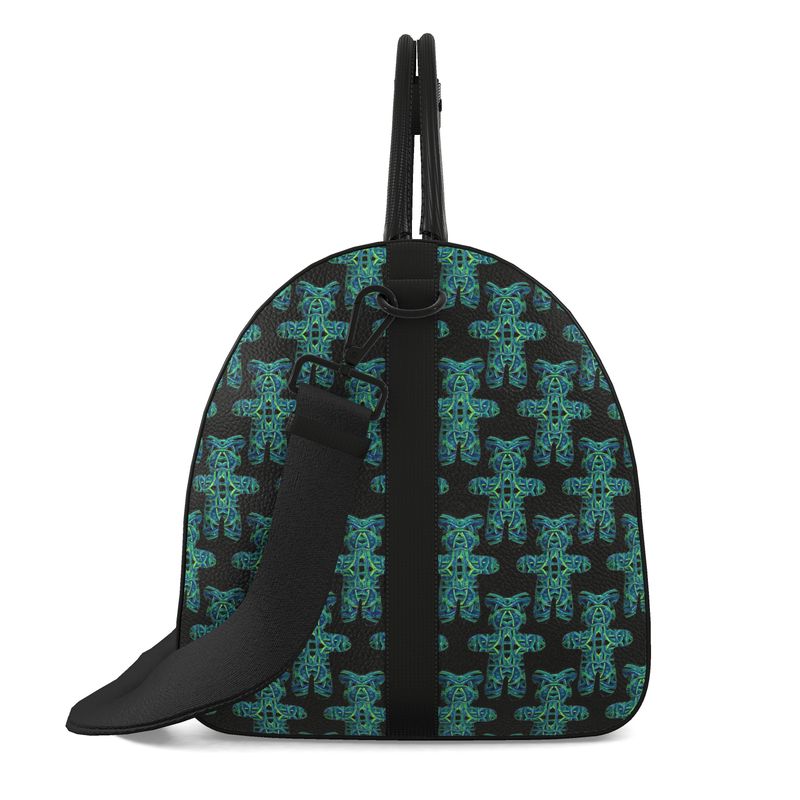 Duffle bag in electric bear multi