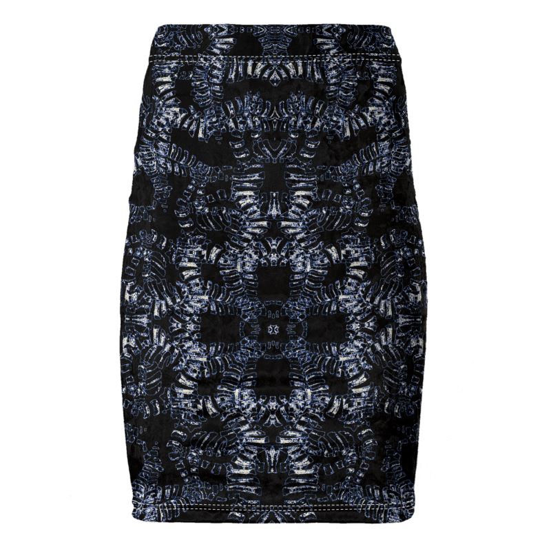 Pencil Skirt in orgy dark forest