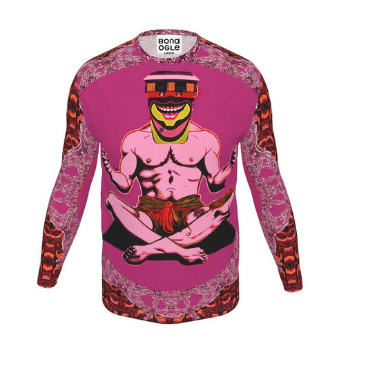 LS T-Shirt in house clown pink