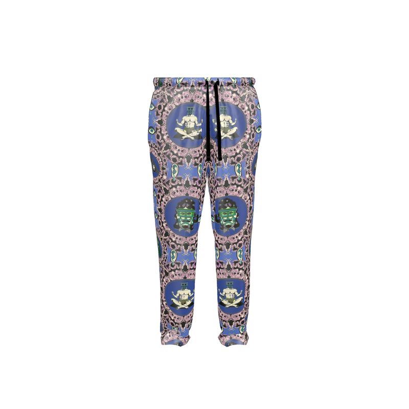 Luxury Pyjama Trousers in creatiures Violet.