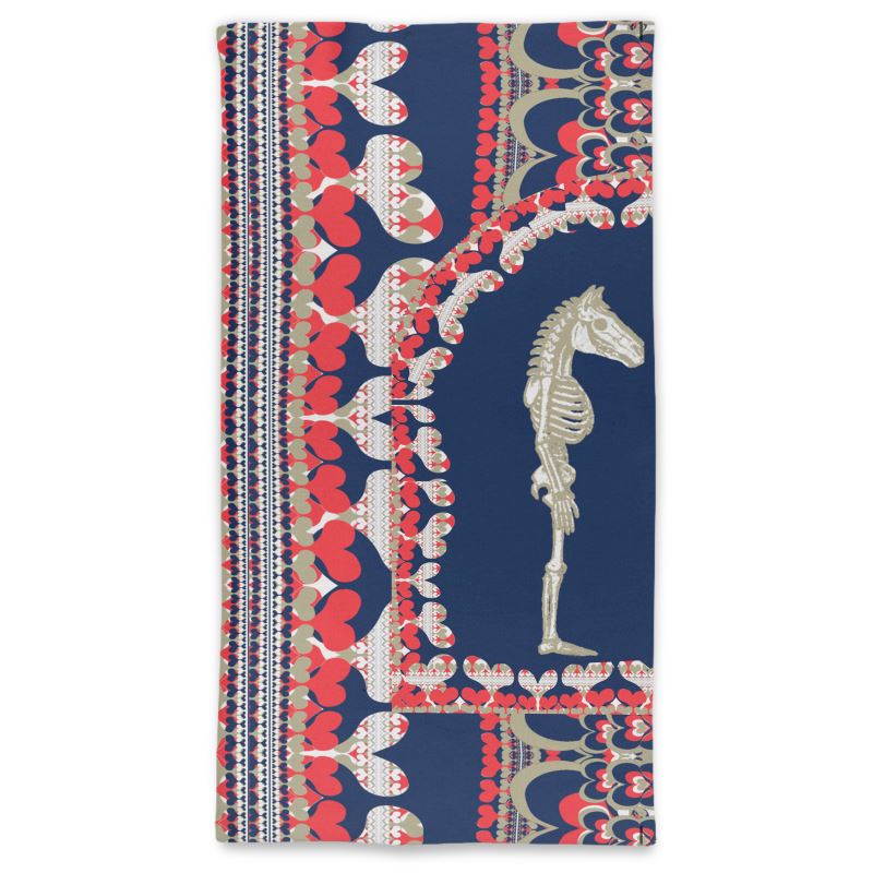 Neck Tube Scarf in bona bones colour 2