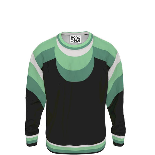 Sweatshirt in 3D green