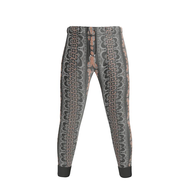 Jogging Bottoms in Bona Bones Gray Coral