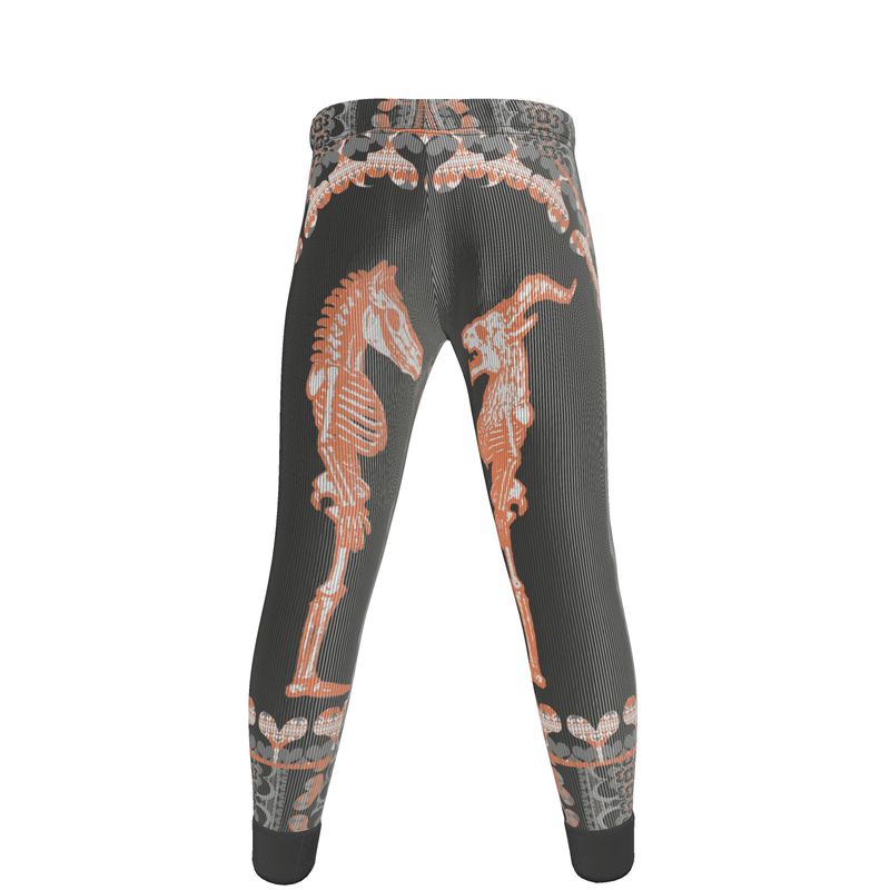 Jogging Bottoms in Bona Bones Gray Coral