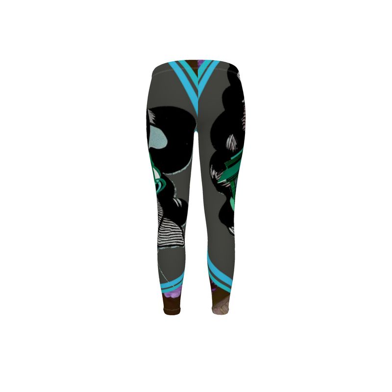 Unisex Leggings in house face colour 2