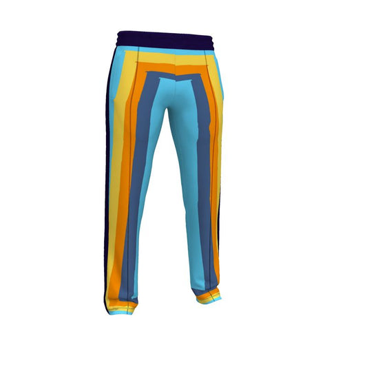 Mens Tracksuit Trousers in 3d drop sky