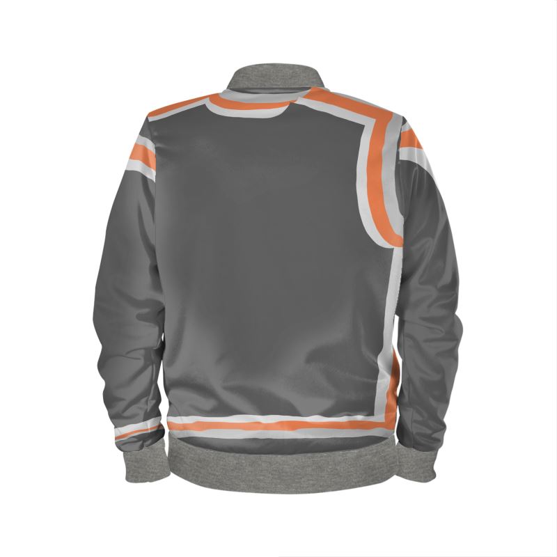 Bomber Jacket 3D wonky Gray oral