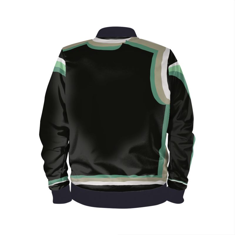 Bomber Jacket 3D wonky green