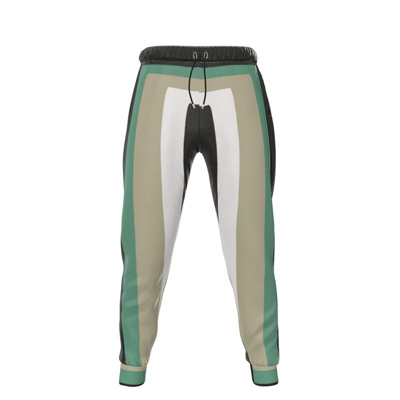 Jogging Bottoms in 3D one pill green