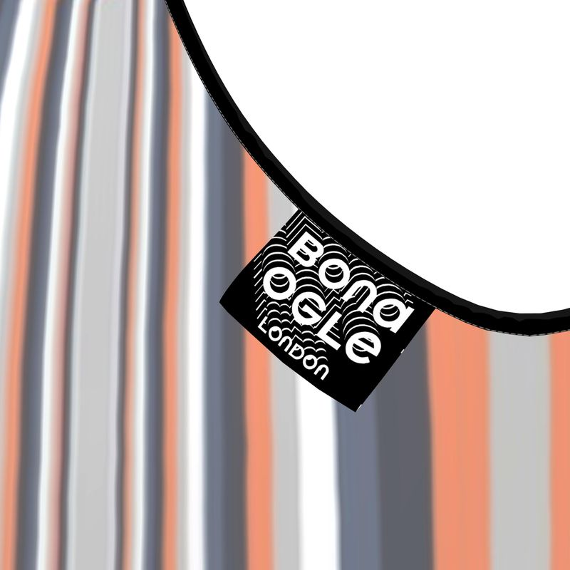 Sleeveless Midi Dress in Double  Arch Gray Coral