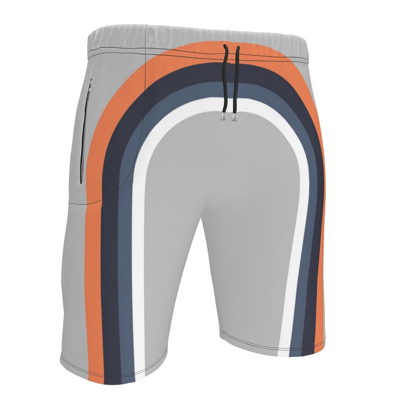 Sweat Shorts in thin arch gray coral