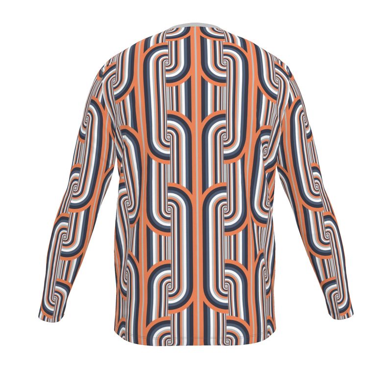 LS T-shirt in chunky Gray Coral