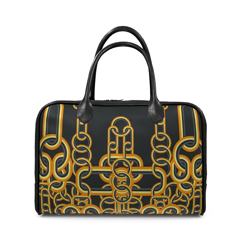 Holdalls in Diagonal Chains Orange