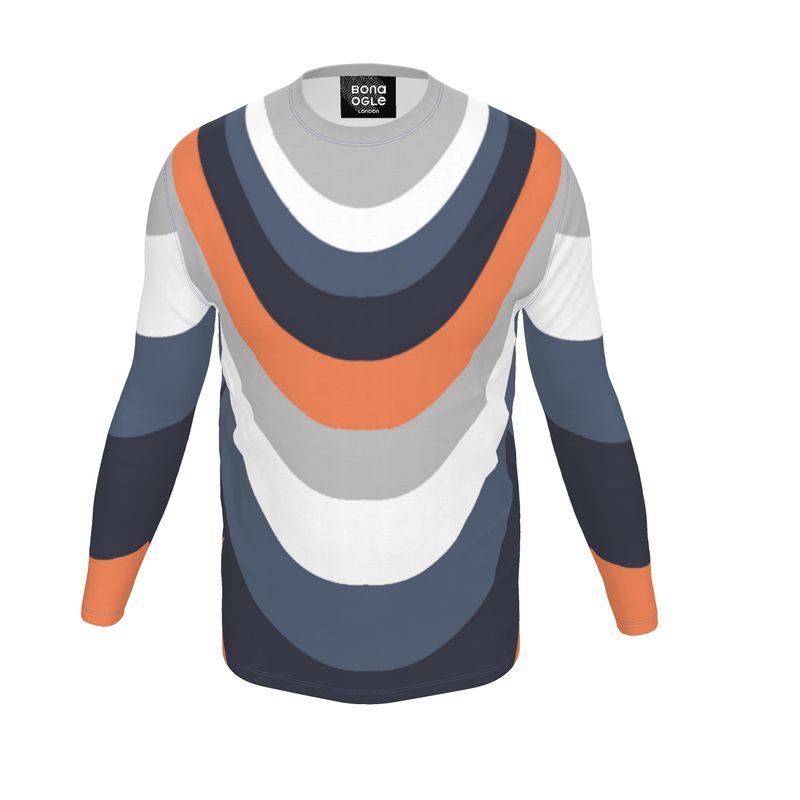 LS T-Shirt in Drape Gray Coral