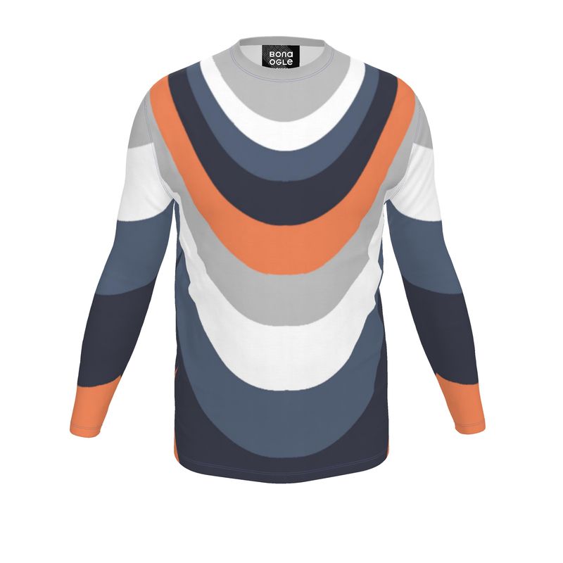 LS T-Shirt in Drape Gray Coral