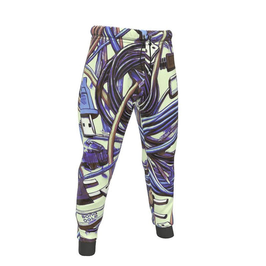 Jogging Bottoms in electric 3