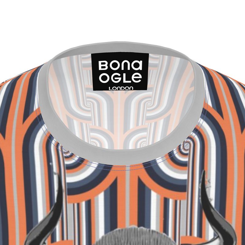 LS T-Shirt in Chunky Susan Gray Coral