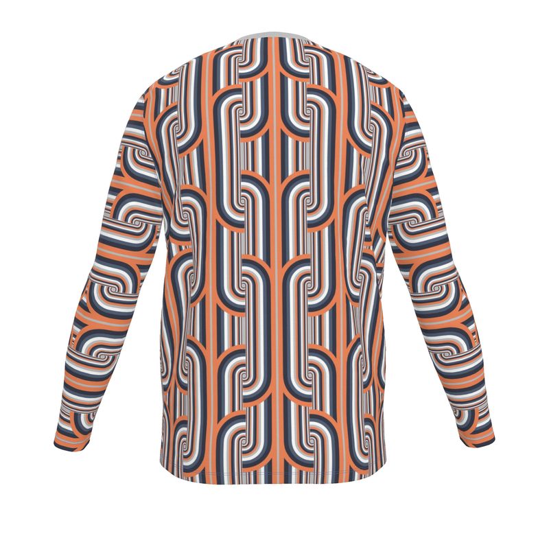 LS T-Shirt in chunky knuckle head gray coral