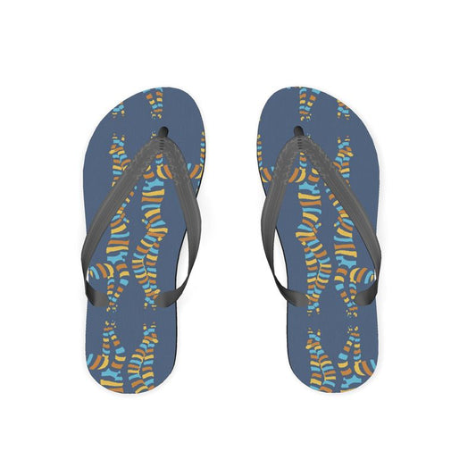 Flip Flops in busby bandages vivid