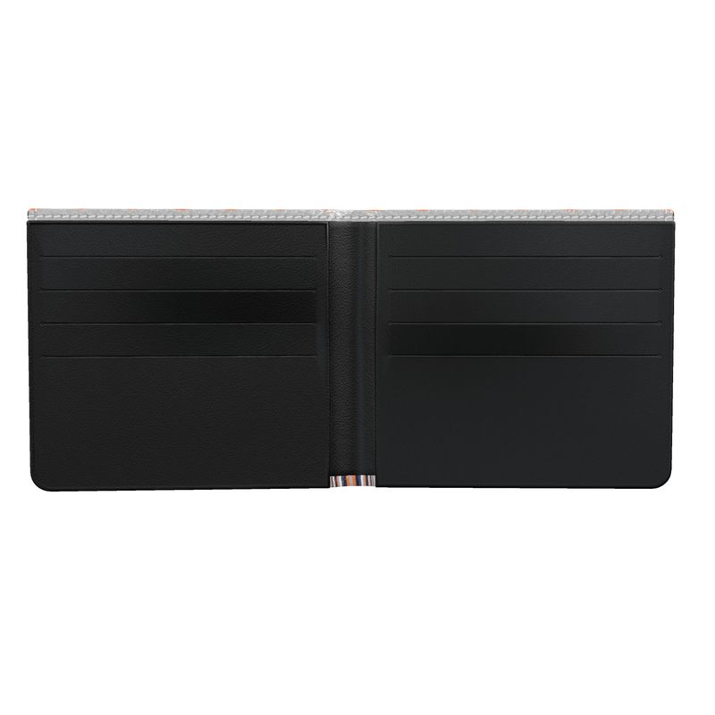 Folding Wallet in Arch Critters Gray Coral
