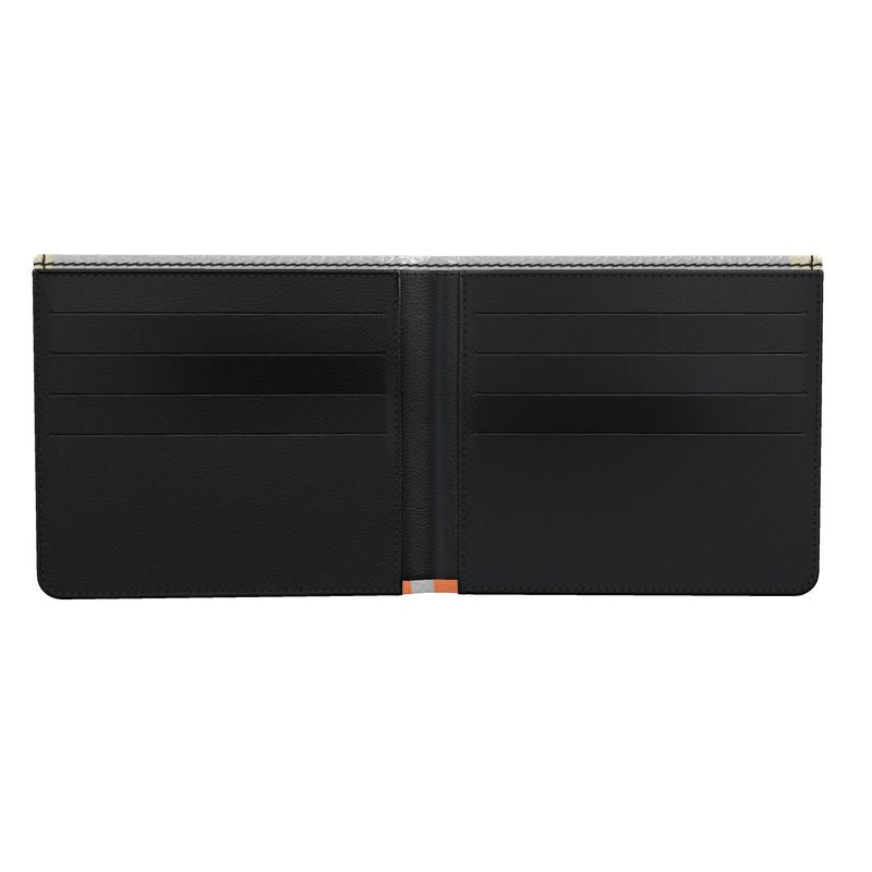 Folding Wallet in Double Arches Gray Coral