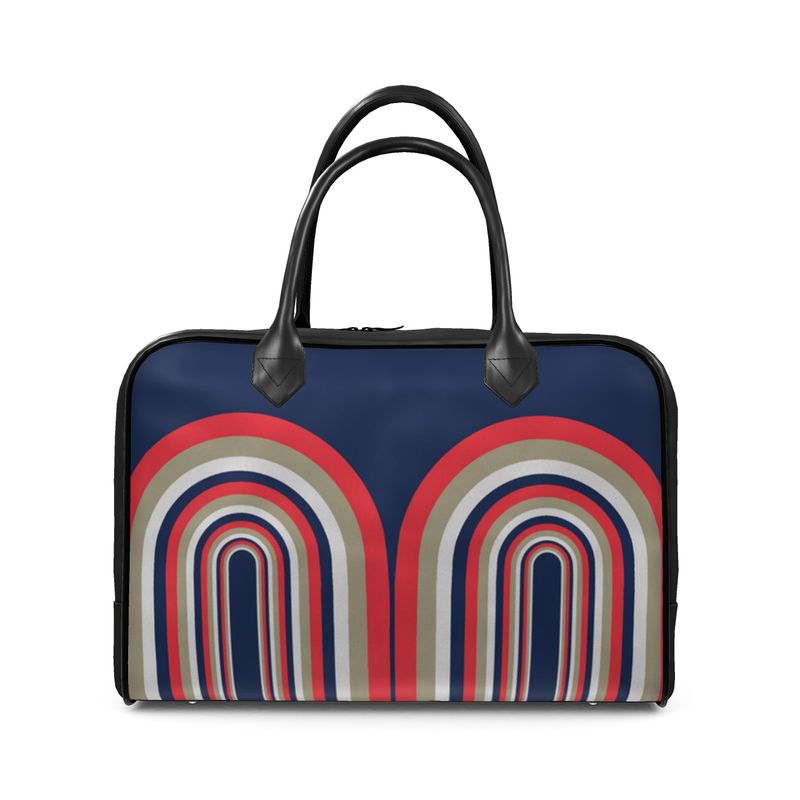 Holdalls in Double Arches Blue