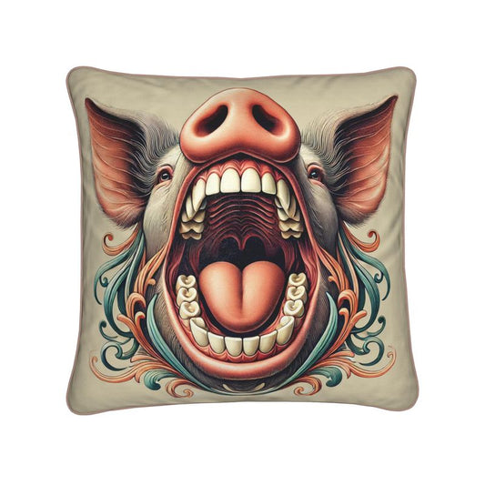 Cushions in Screaming Pig Pink