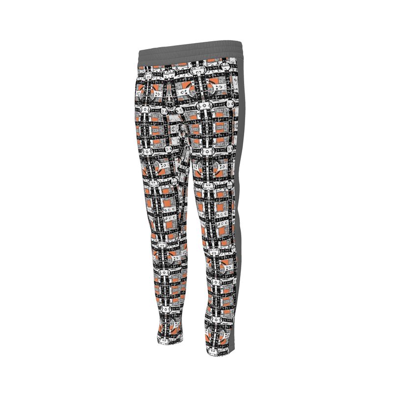 Track Suit Trousers in Harness Gray Coral