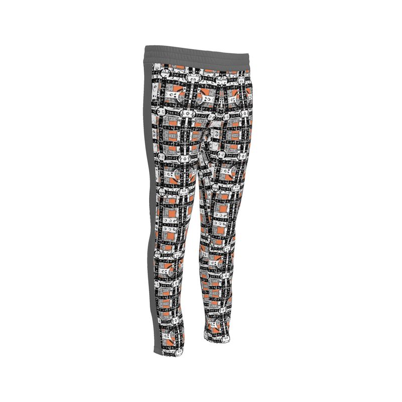 Track Suit Trousers in Harness Gray Coral