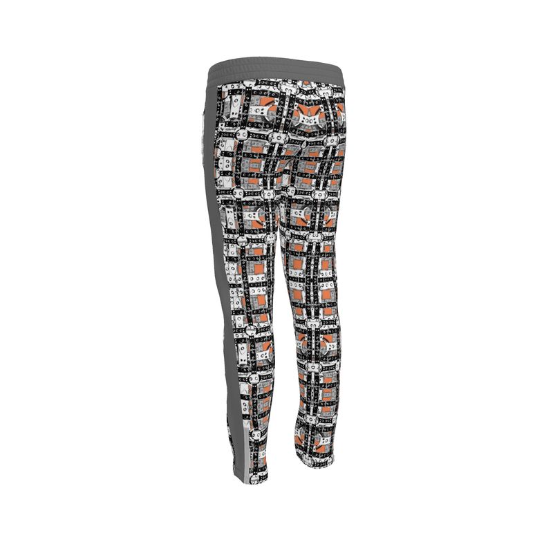 Track Suit Trousers in Harness Gray Coral