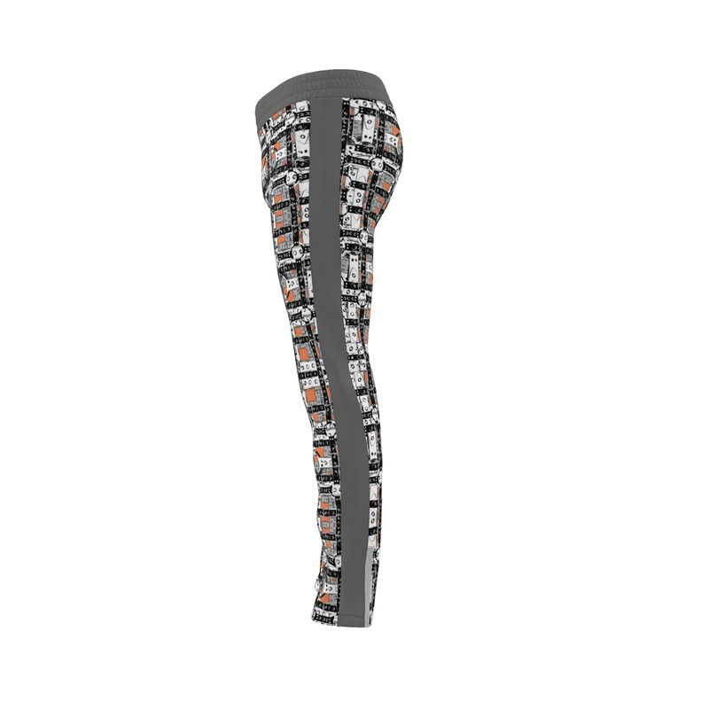 Track Suit Trousers in Harness Gray Coral