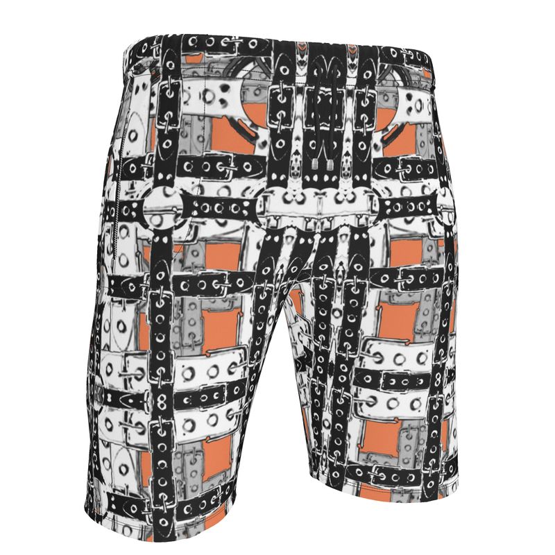 Sweat Shorts in Harness Gray Coral