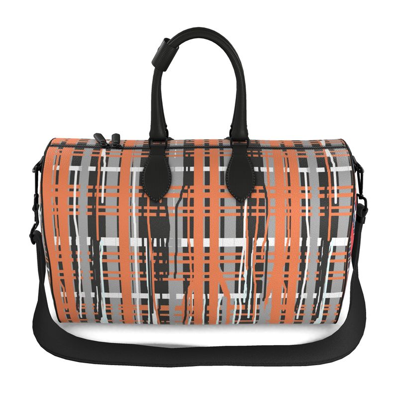 Duffle Bag in Gray Coral