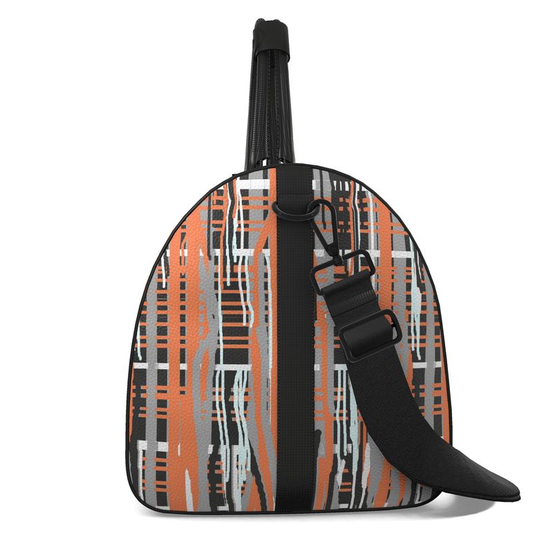 Duffle Bag in Gray Coral