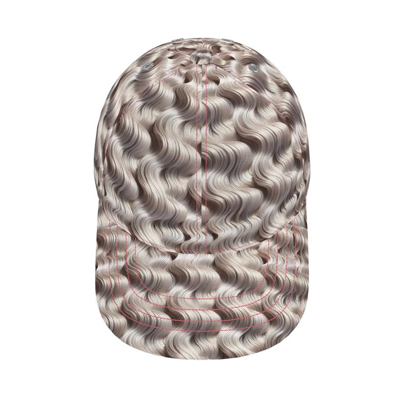 Baseball Cap in Riah Platinum