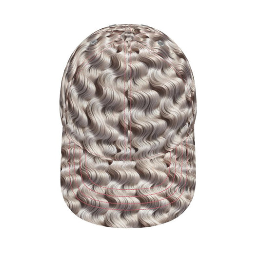 Baseball Cap in Riah Platinum