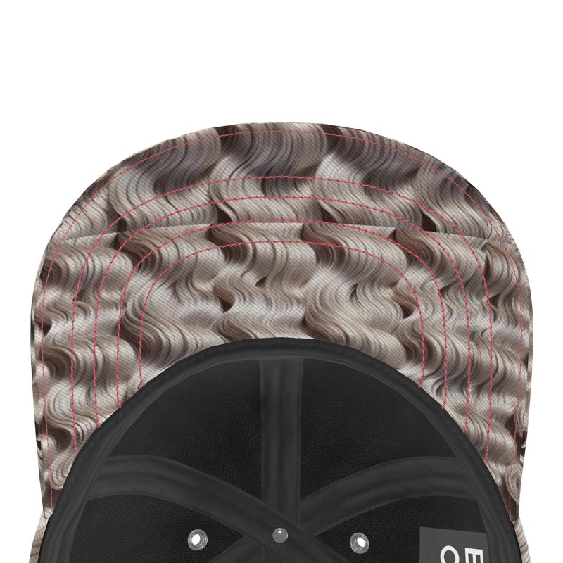 Baseball Cap in Riah Platinum