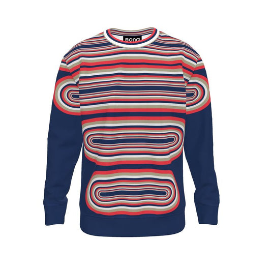 Sweatshirt in Race Track Blue