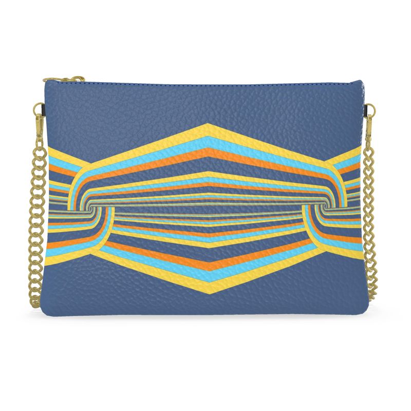 Disco Bag With Chain in Linked vivid