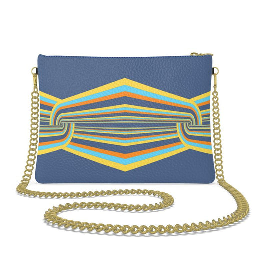 Disco Bag With Chain in Linked vivid