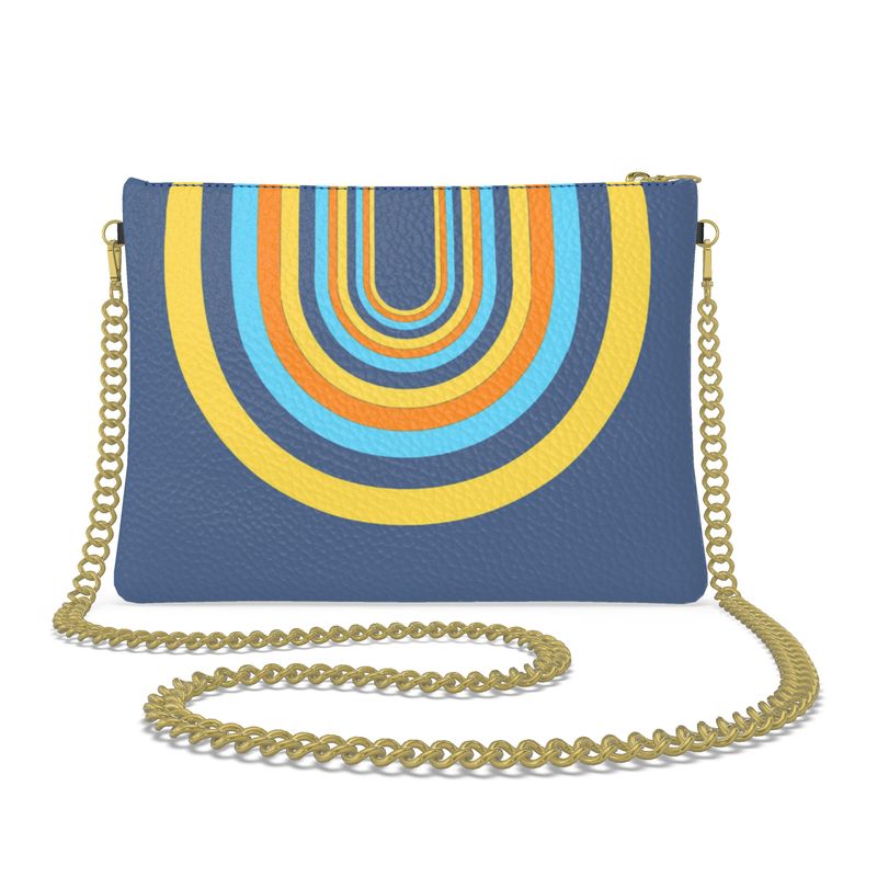 Disco Bag With Chain in Arch Vivid