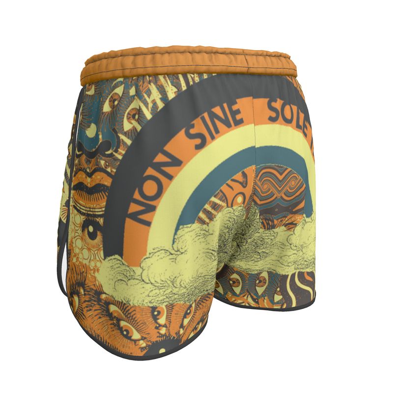 Running Shorts in Omniscient Orange