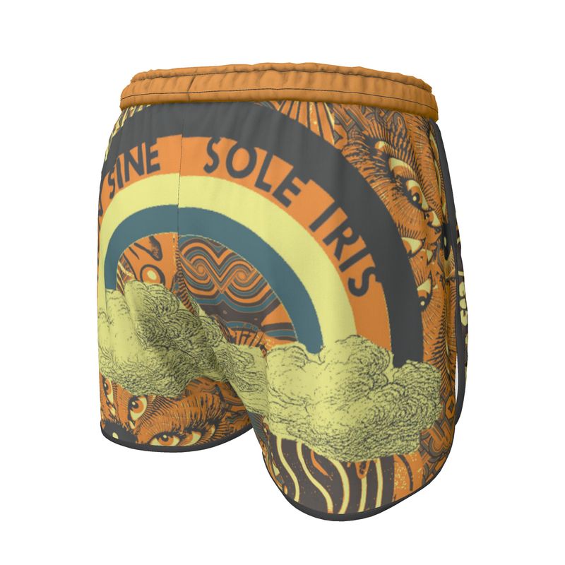 Running Shorts in Omniscient Orange