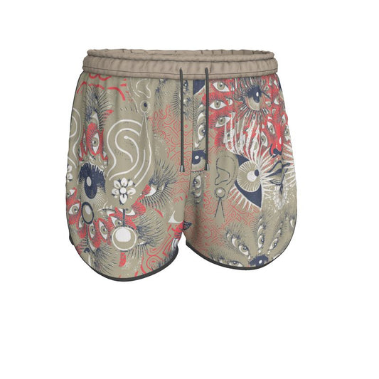 Running Shorts in Omniscient Blue