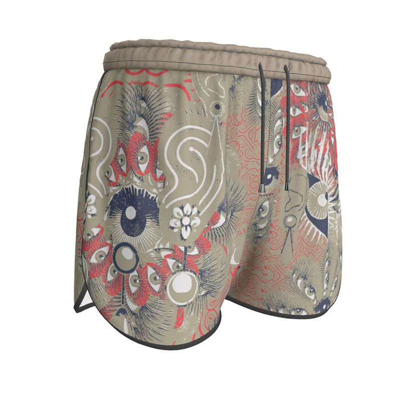 Running Shorts in Omniscient Blue