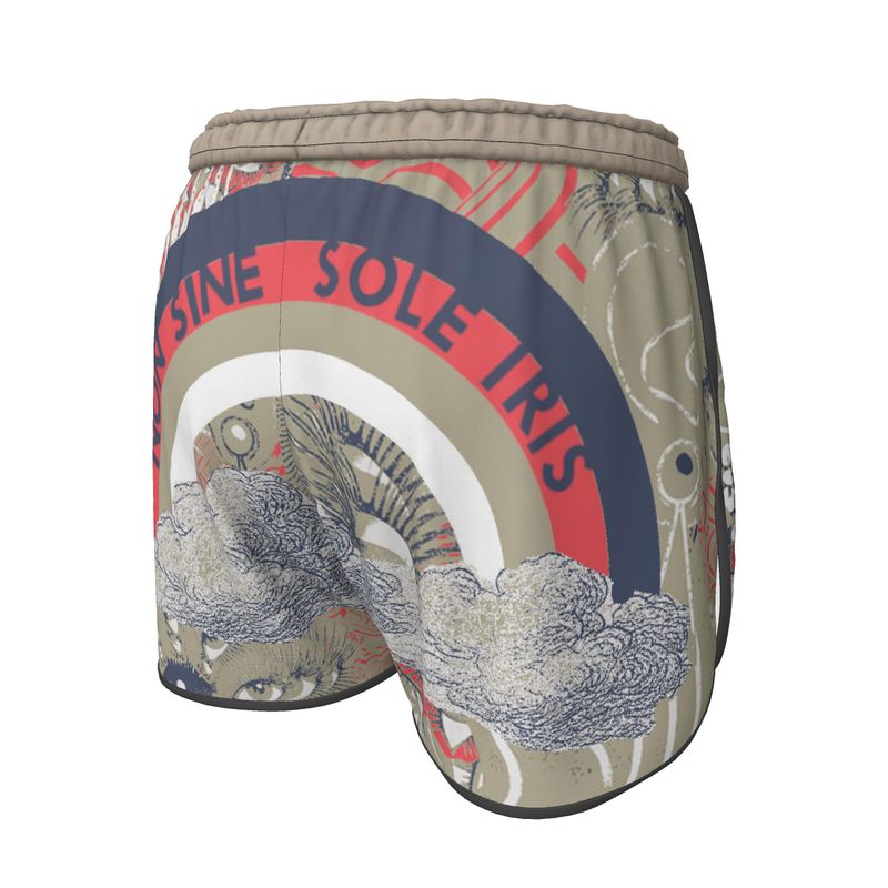 Running Shorts in Omniscient Blue