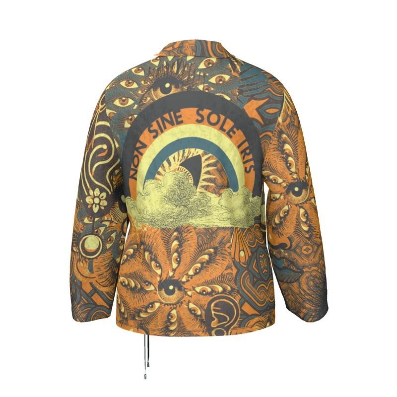 Wrap Blazer in Omniscient Orange